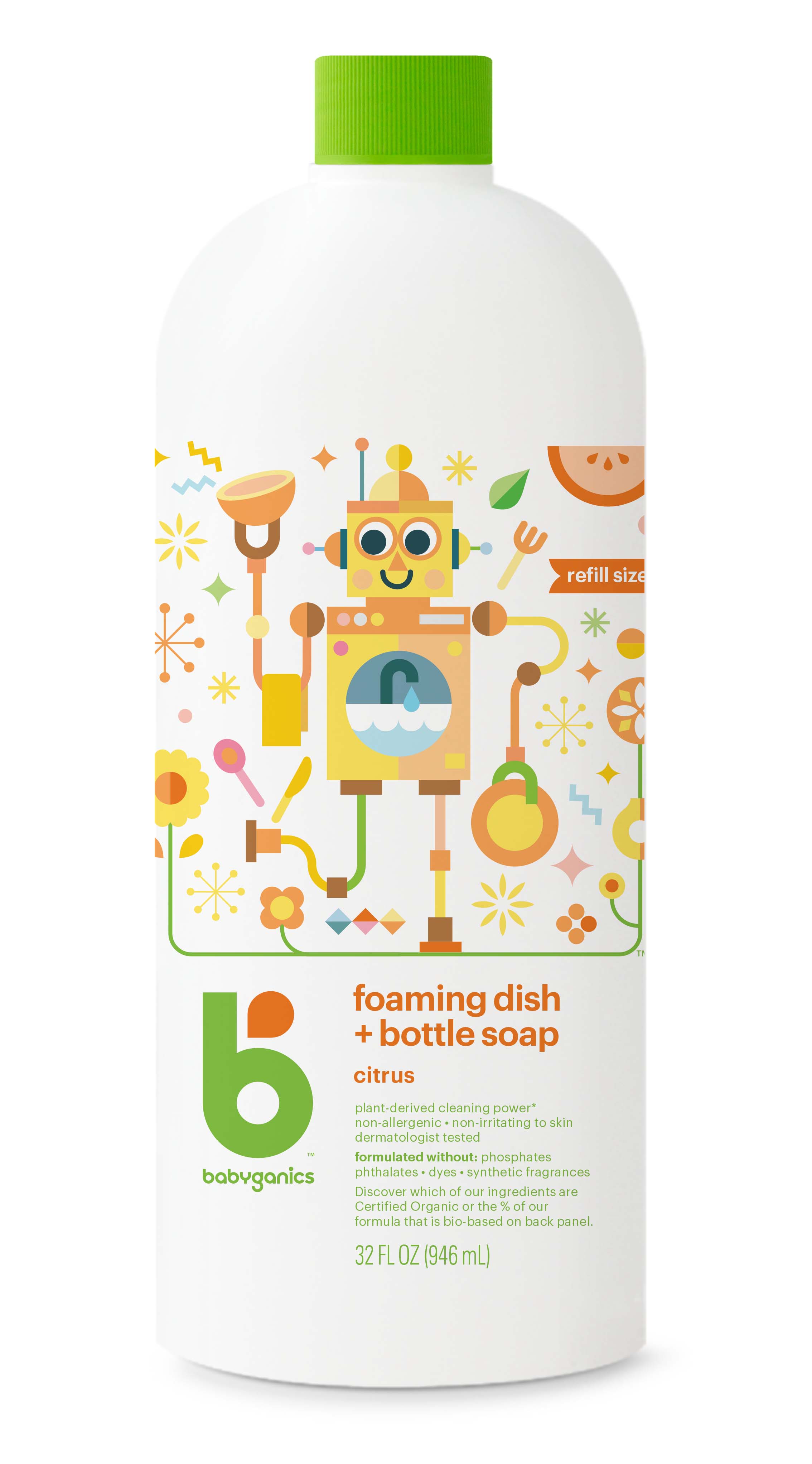 Foaming Dish/Bottle Soap Citrus