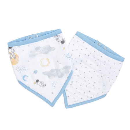 Space Explorer 2pk Bandana Bib