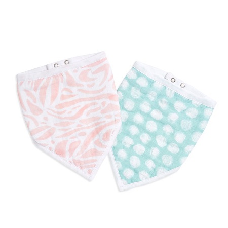 Tropicalia 2pk Bandana Bib