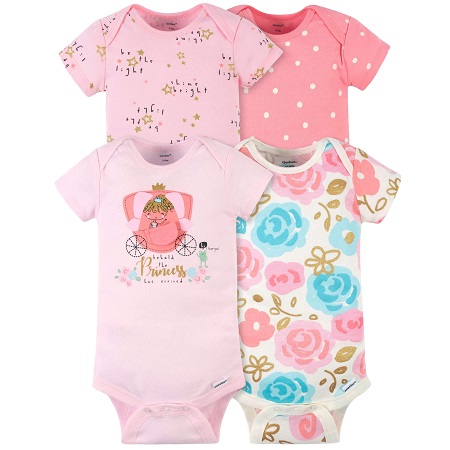 GB 4pk Onesies Princess