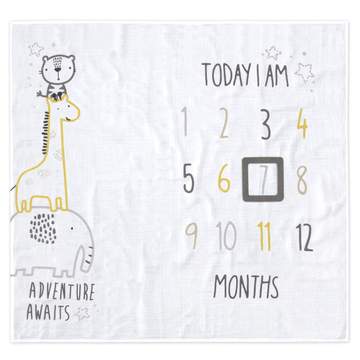 Milestone Blanket Safari