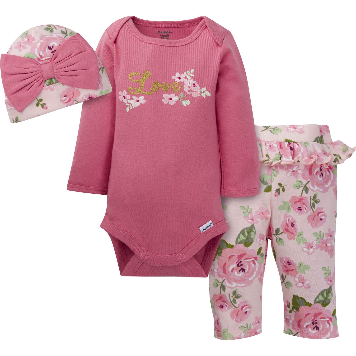 GB 3PC SET FLORAL