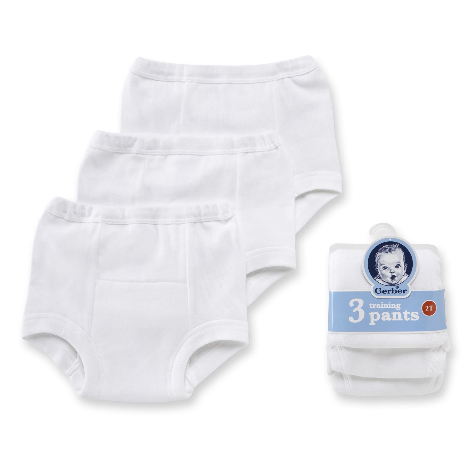 GB 3PK T/PANT WHITE