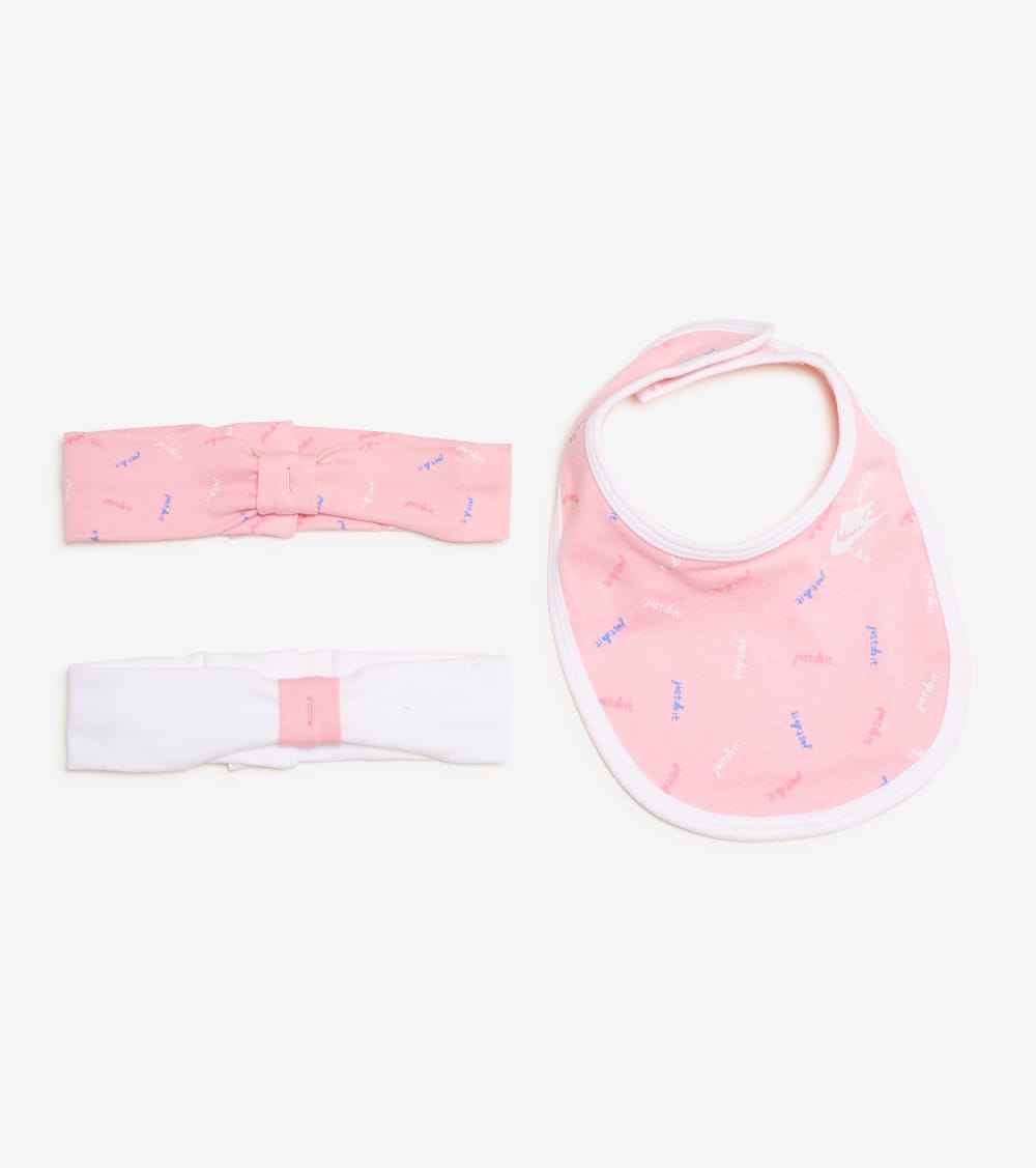 JUST DO IT 3PC W BIB 0-6M