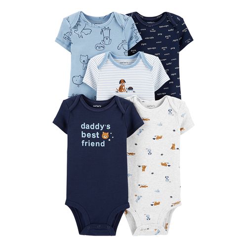 5pk Multi Bodysuits- Boys