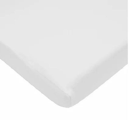 Crib Sheet -White 28"x52"