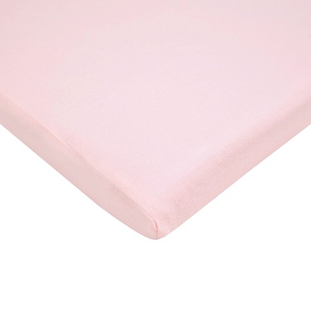 Bassinet Sheet-Pink 15x33