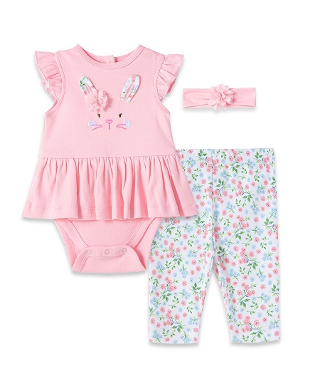 Bunny Face Bodysuit Pant