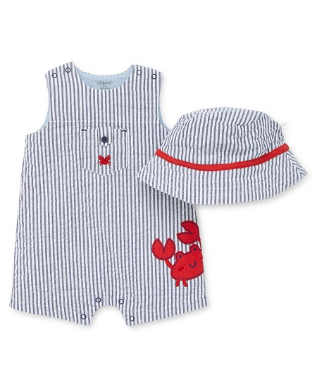 Crab Sunsuit-Hat