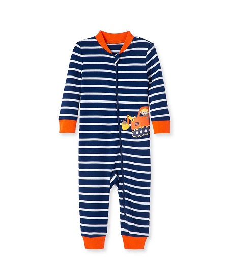 Construction Zip Front One Pc