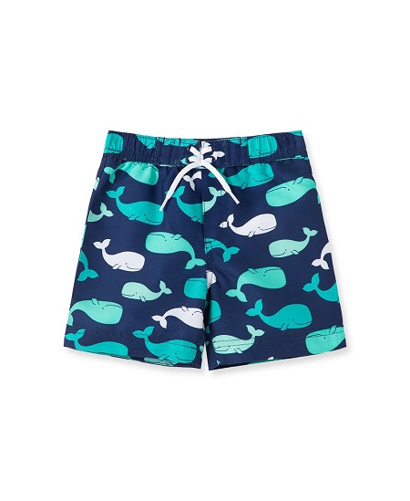 Whale Swim Trunks