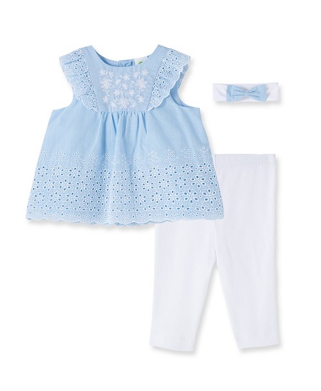 Daisy Woven Tunic Set 3pc