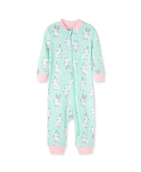 Bunny Zip Front One Pc