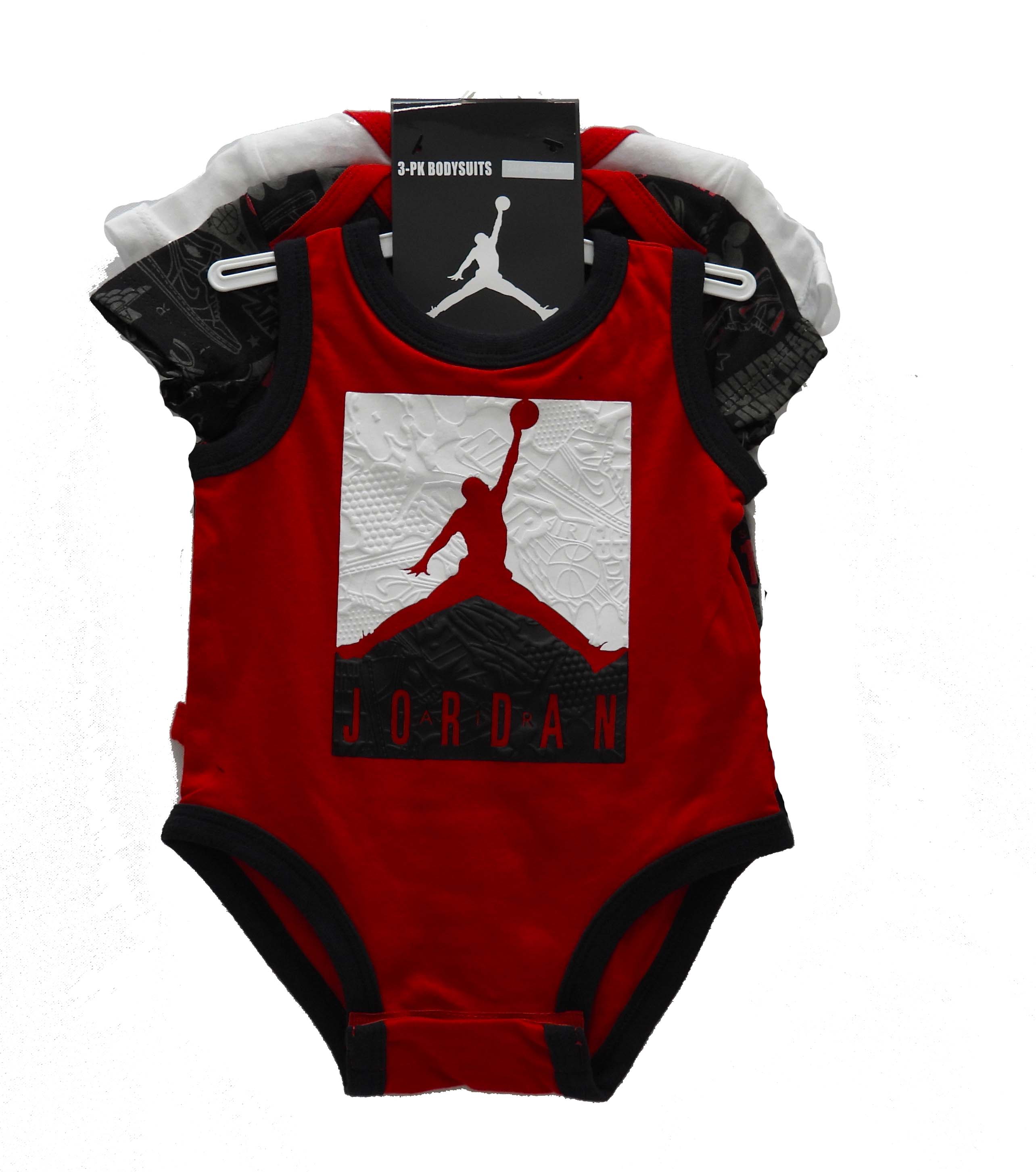 Jordan Jumpman 3pk Bodysuits