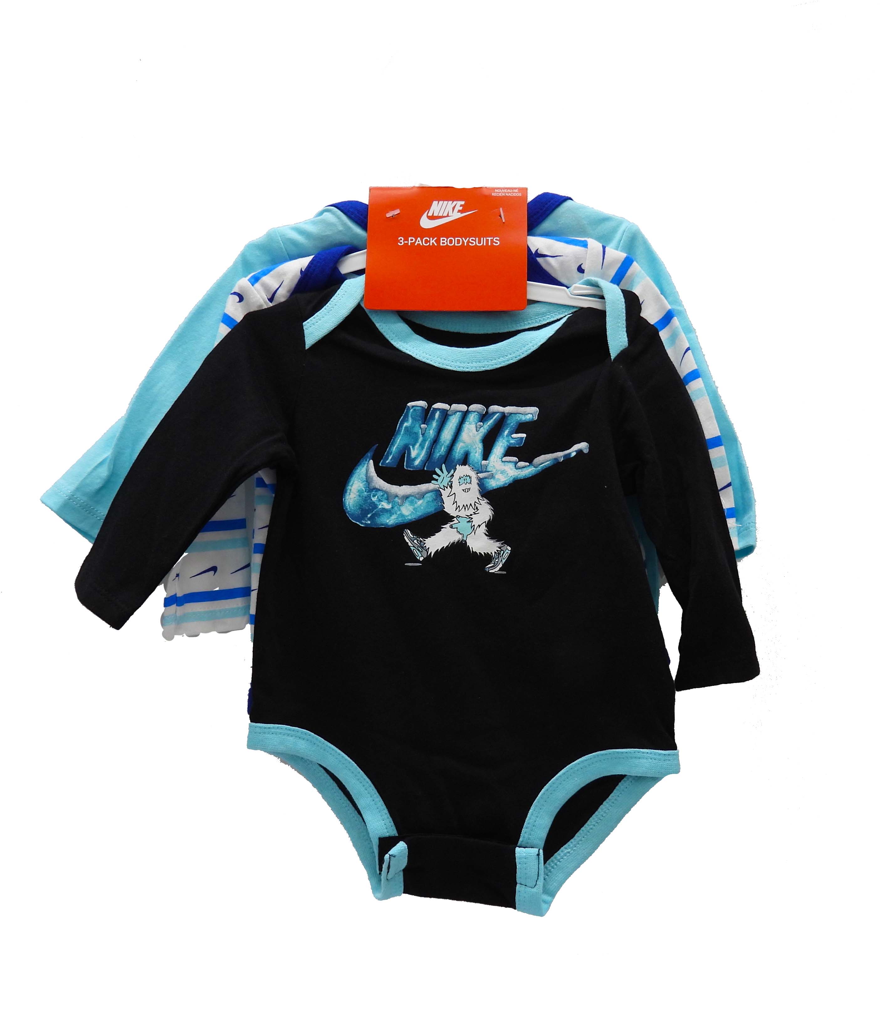 Nike 3pk L/S Bodysuits