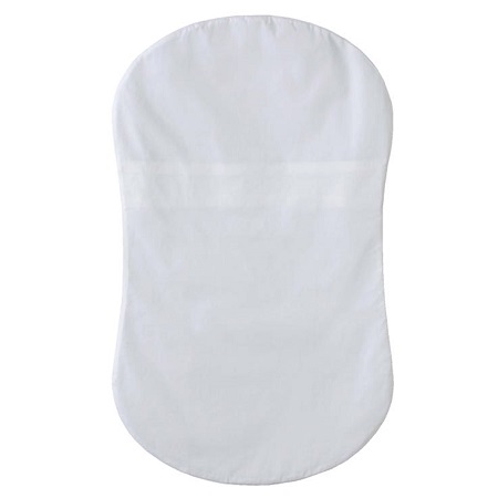 Bassinest Fitted Sheet Wht
