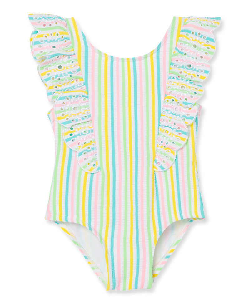 Multi Striped Swimsuit