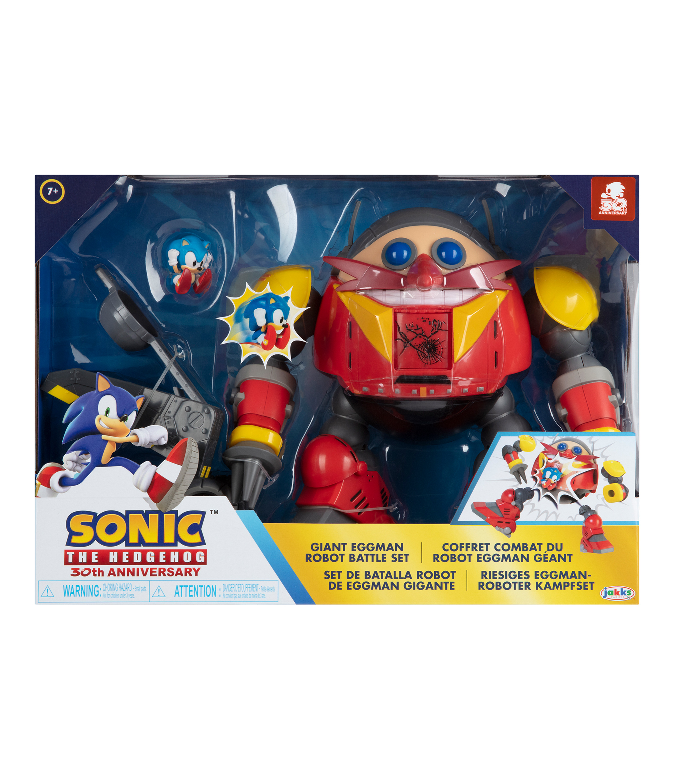 SONIC EGGMAN ROBOT BATTLE SET