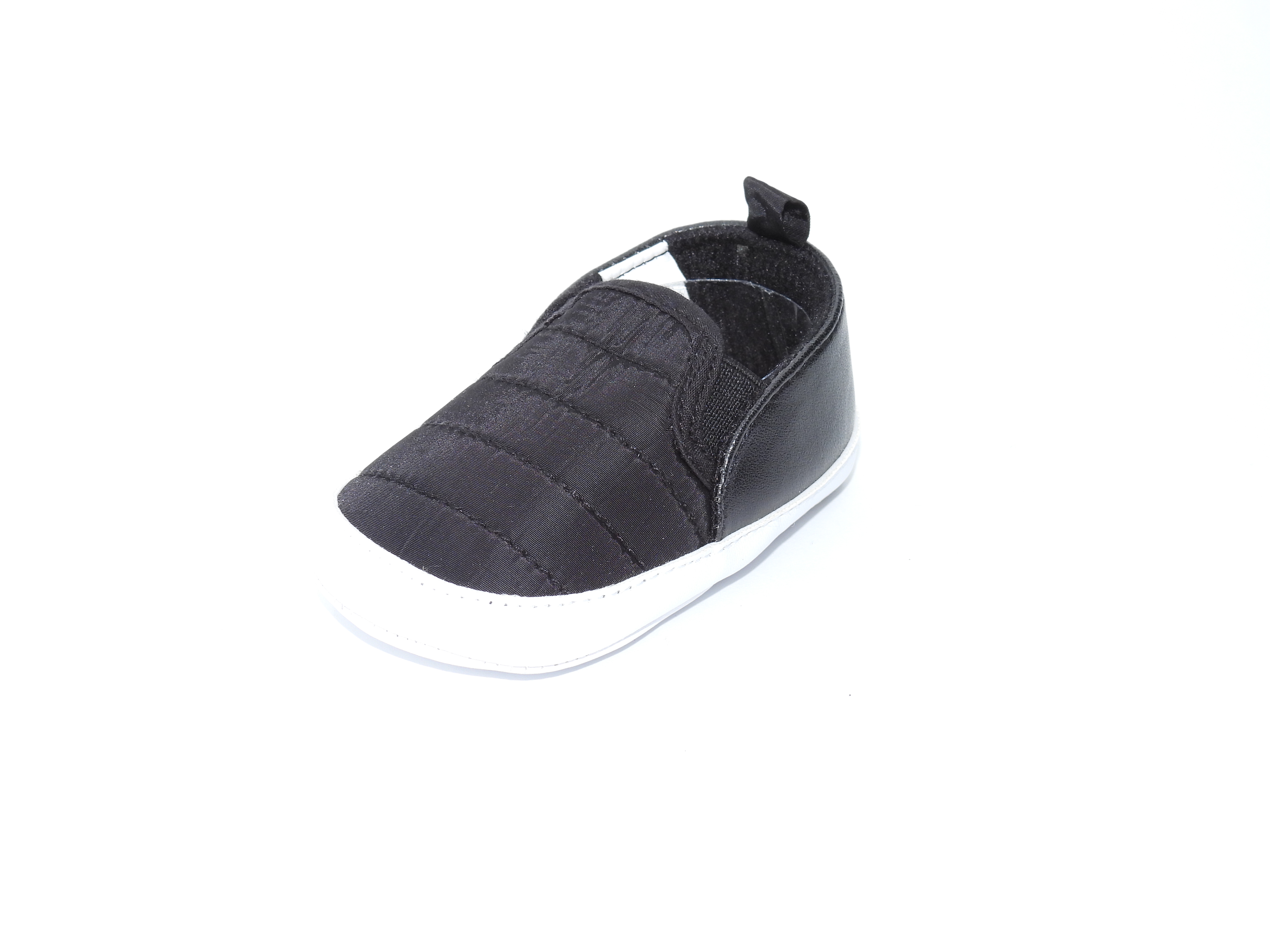 Black Quilted Shoe