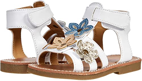Portland White/Multi Sandal