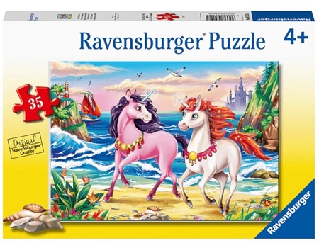 Beach Unicorns Puzzle 35p