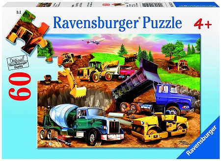 Construction Crowd Puzzle 60pcs