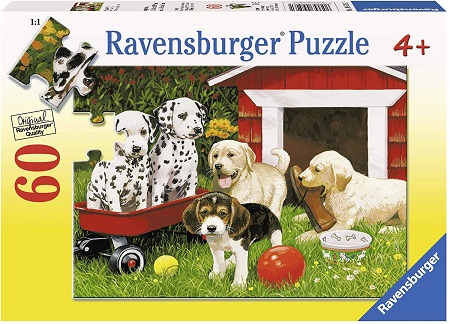 Puppy Party Puzzle 60p