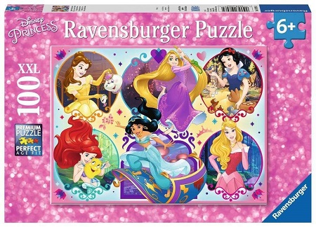 DISNEY PRINCESS 100PC PUZZLE