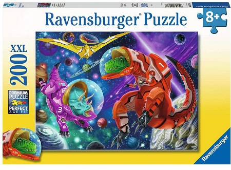 Space Dinosaurs Puzzle 200p