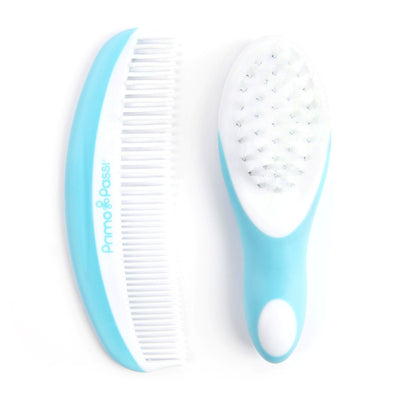 Comb And Brush Set Blue