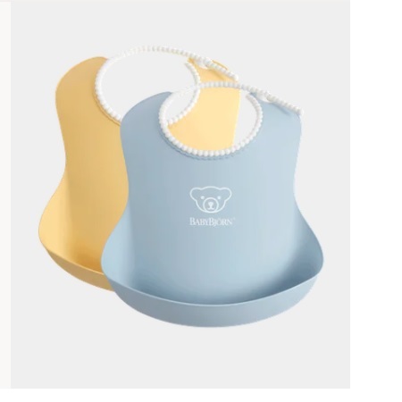 BABY BJPR 2PK BIB BLUE/YELLOW