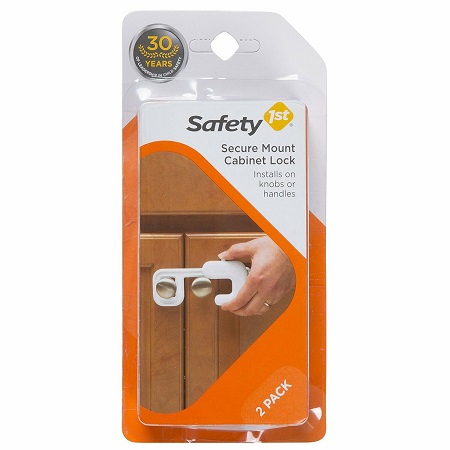 Secure Mount Cabinet Lock 2pk