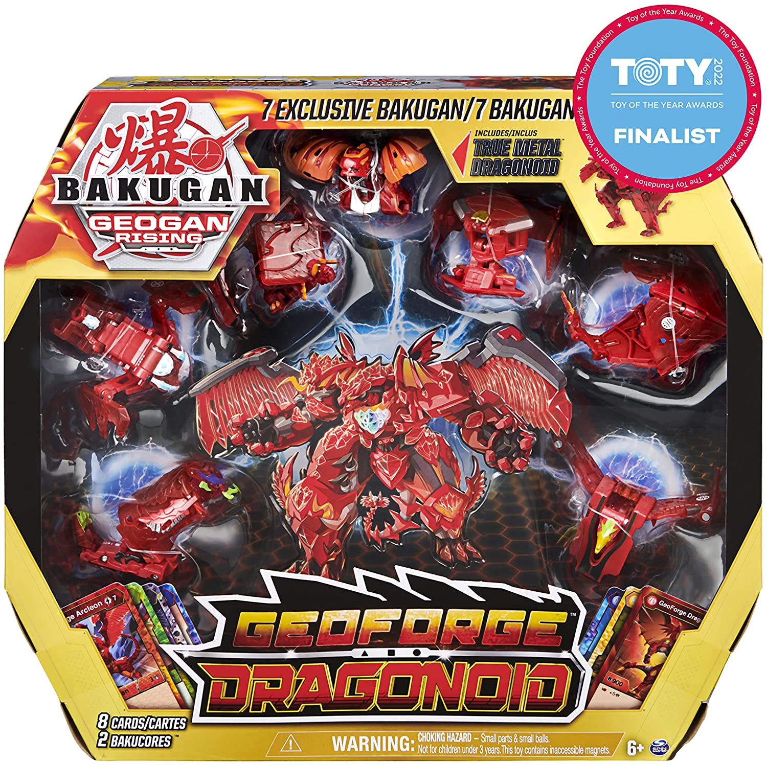 BAKUGAN GEOFORCE DRAGONOID