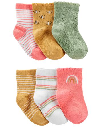 CARTERS 6PK SOCKS