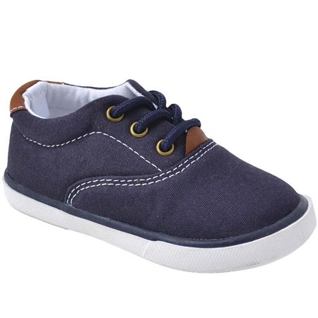 Navy Canvas Toddler Sneaker