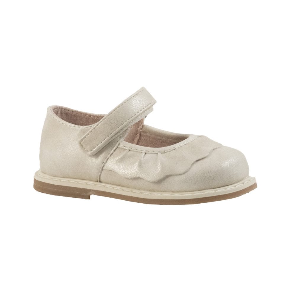 KAMDYN IVORY SHIMMER SHOE