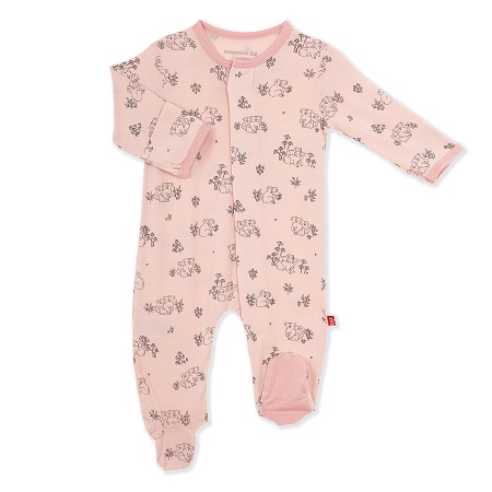 Koala Cuddles Footie Pink
