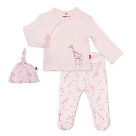 Pink Jolie Giraffe Org 3pc