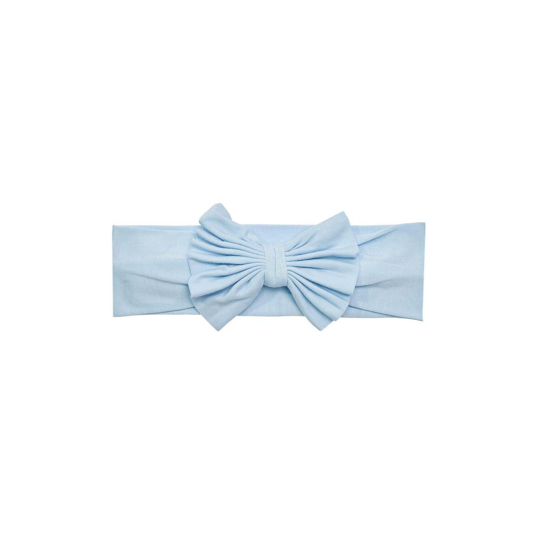 Cool Blue Solid Headband