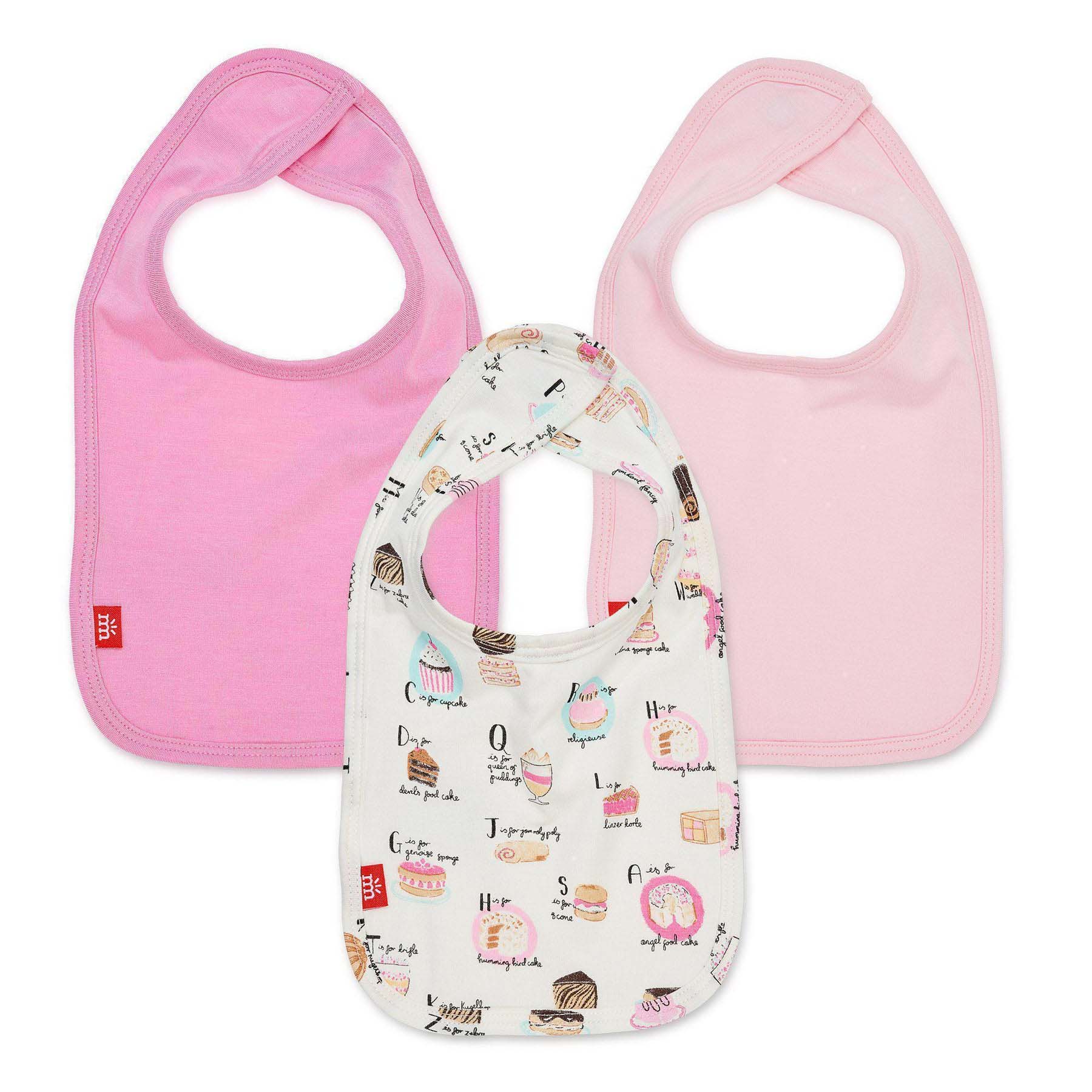 Cake My Day 3pk Bibs