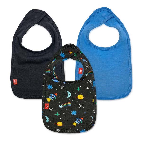 Space Chase 3pk Bibs