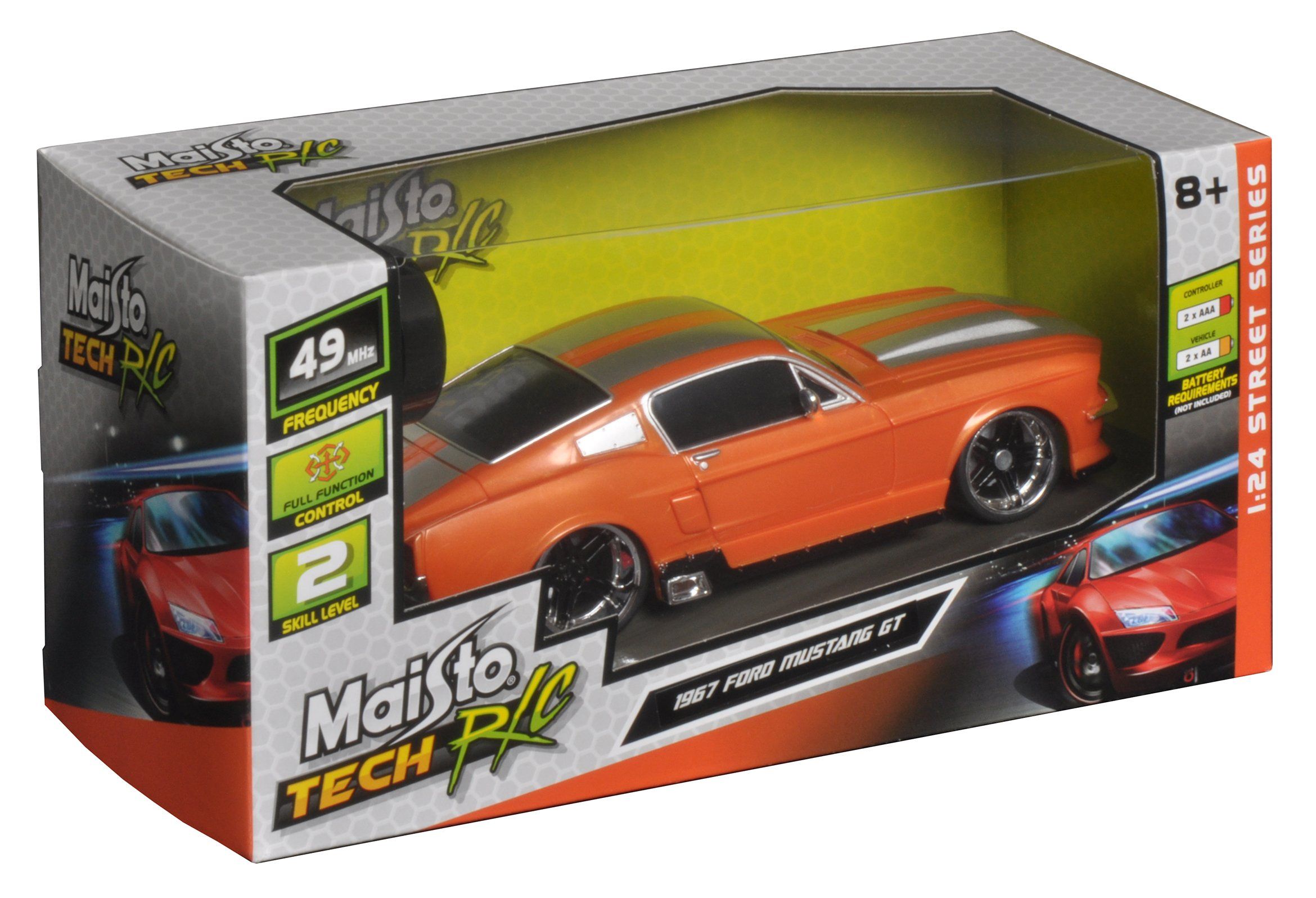 R/C 1967 F Mustang GT Met Orange