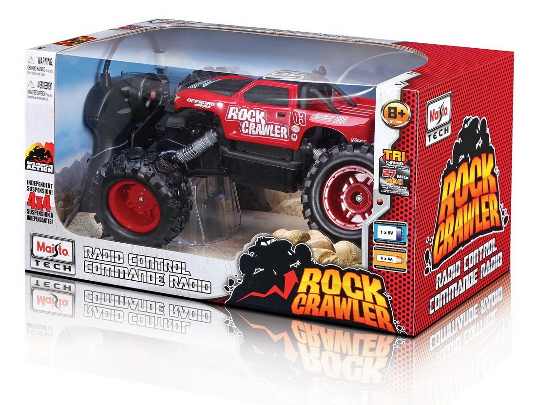 Off-Road R/C Chevy Silverado-Red