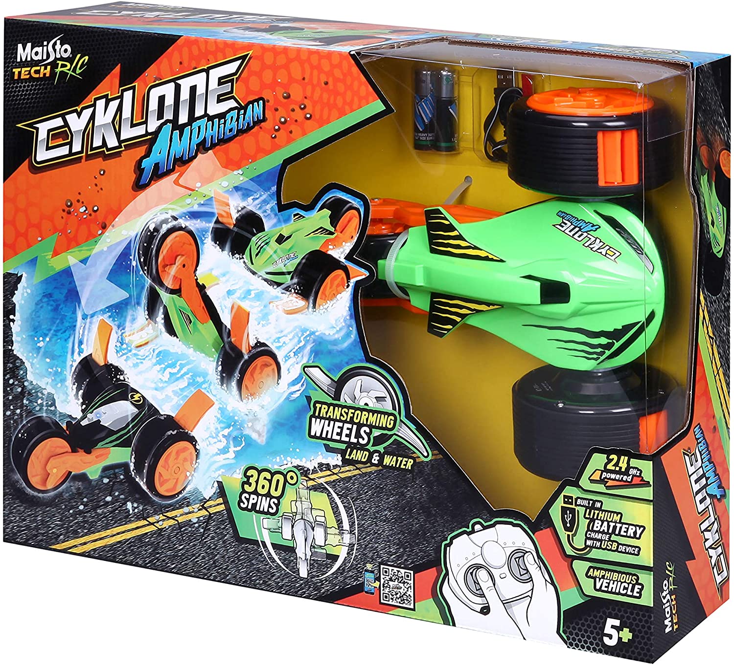 R/C Cyklone Amphibian