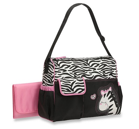 BabyBoom Diaper Bag Zebra