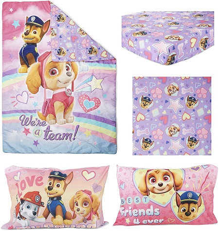 PawPatrol Team BedSet-Pnk