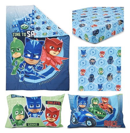 PJ MASKS 4 PC BED SET