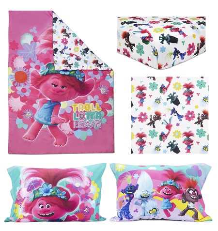 Trolls Lotta Love BedSet-Pink