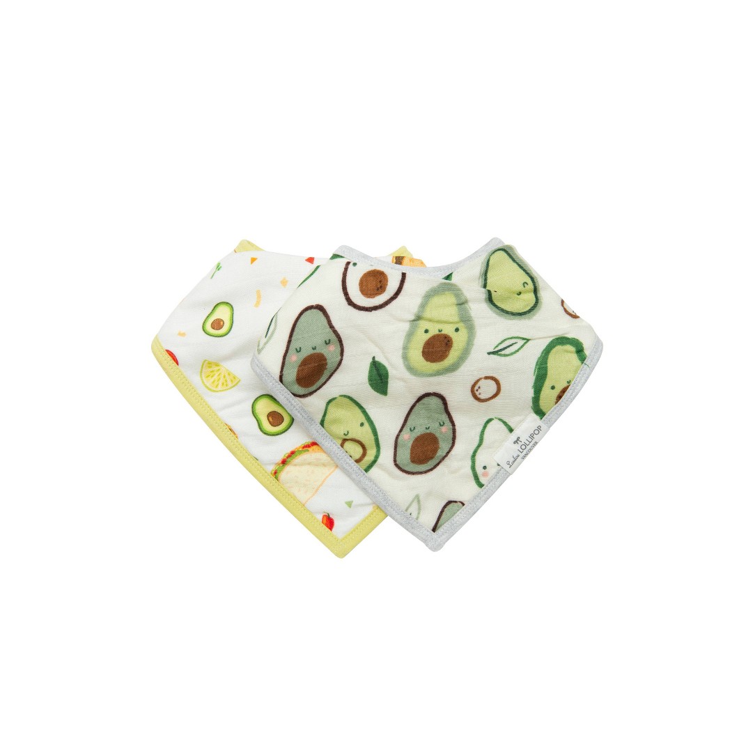 BANDANA BIB SET AVOCADO