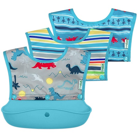 Silicone Food Catcher Aqua